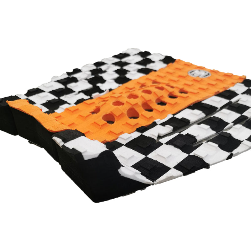 Pad de surf 3 pièces – Randy Checker / Orange