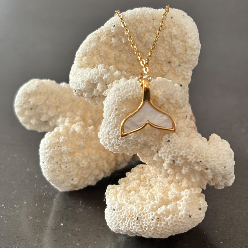 Collier Queue de Dauphin Or