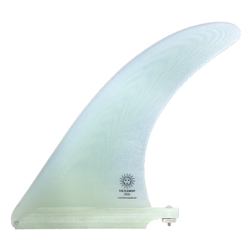 Aileron central longboard us box center fin koalition fins