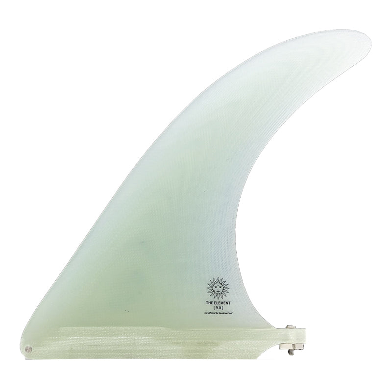 Aileron central longboard us box center fin koalition fins