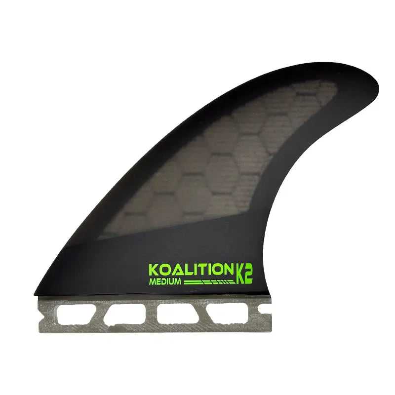 Aileron Shortboard Performance K2 Koalition Surf pour grandes courbes et relance rapide