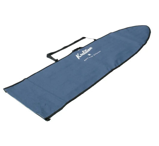 Housse de surf ajustable de 6' à 7' matelassée pour planche type Shortboard pas chère coloris bleu