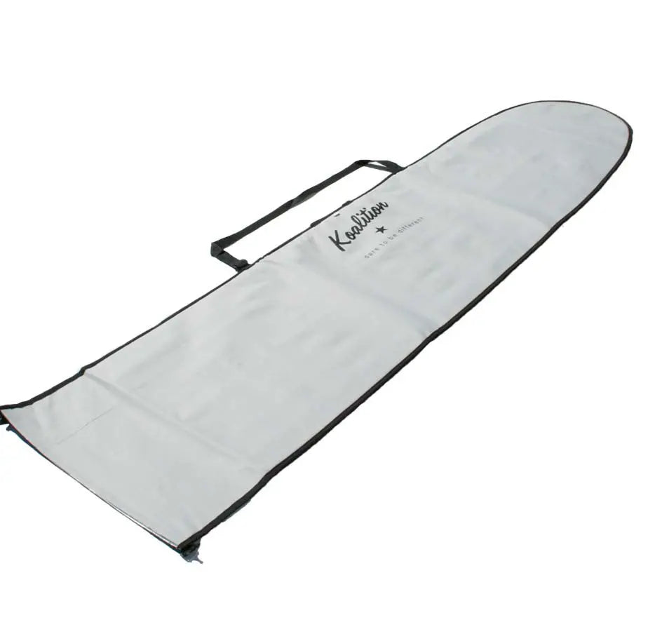 Housse de surf ajustable de 7' à 8' matelassée pour planche type Mini Mal pas chère coloris gris